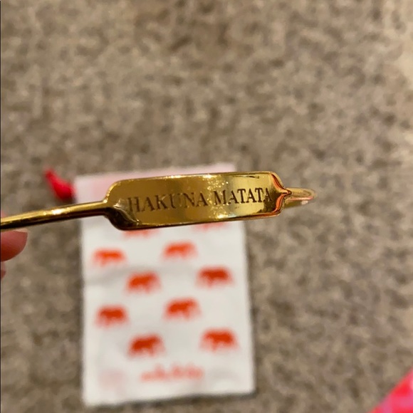 Stella & Dot Jewelry - "Hakuna Matata" Stella & Dot cuff bracelet.